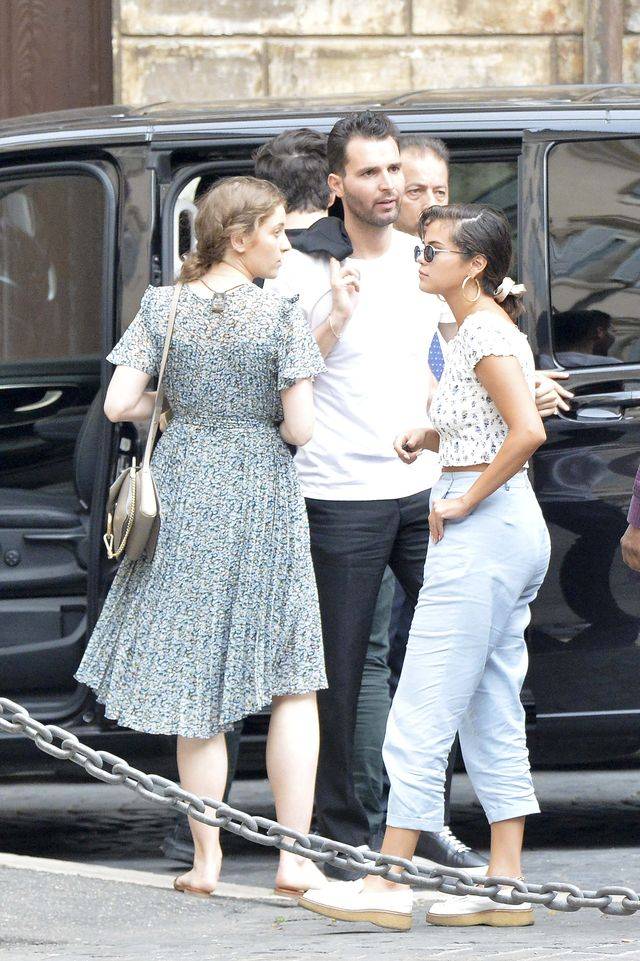 Selena Gomez z przystojnym włoskim producentem w Rzymie