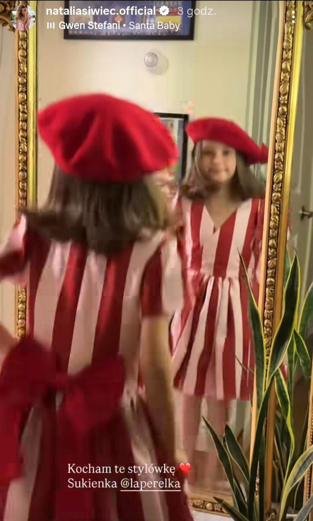 Córka Natalii Siwiec, fot. Instagram