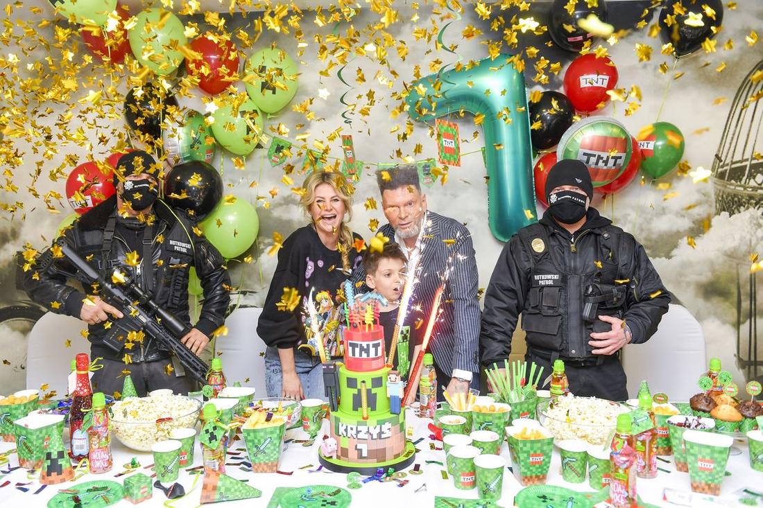 Maja i Krzysztof Rutkowscy wyprawili urodziny synowi