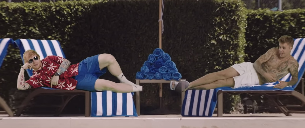 Ed Sheeran & Justin Bieber - "I Don't Care"