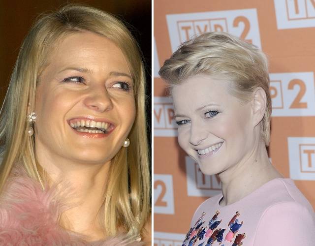 Te same gwiazdy w krótkich i długich włosach