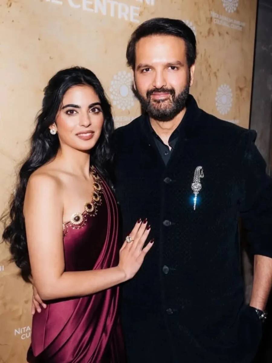 Isha Ambani i Anand Piramal, fot. Instagram