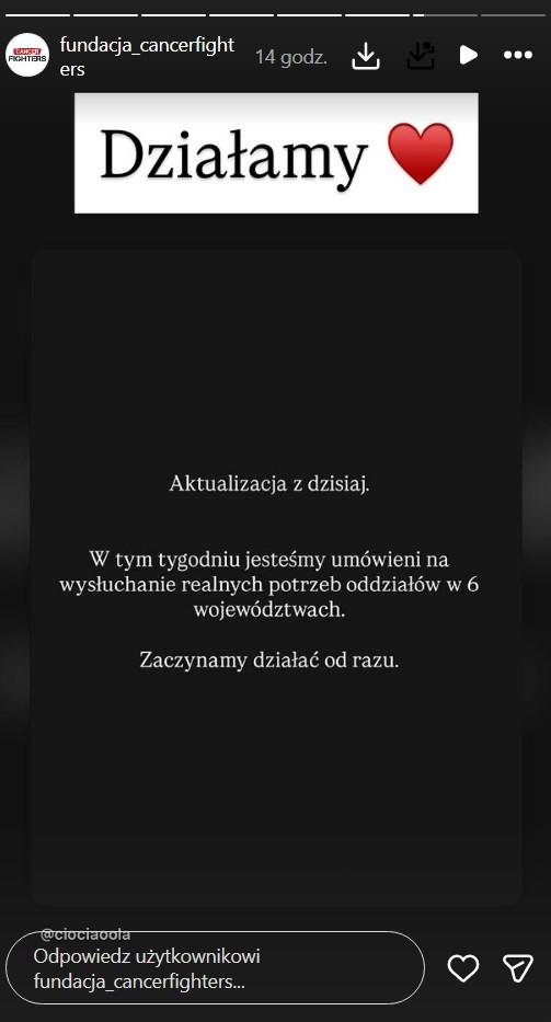 Nowa kwota ze streamu Łatwoganga, fot. Instagram