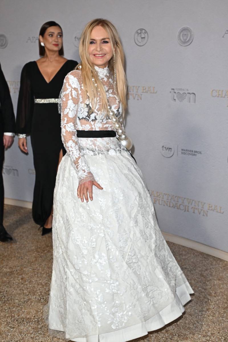 Monika Olejnik - Bal Fundacji TVN, fot.: KAPiF