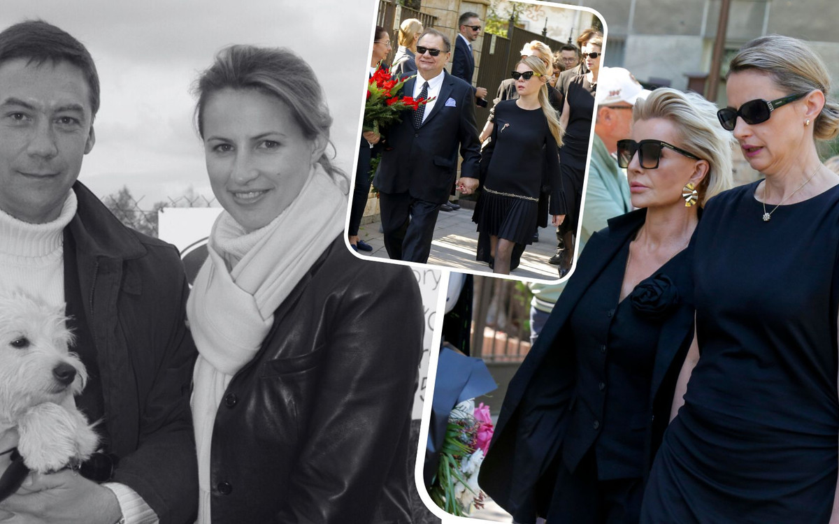 Na pogrzebie Roberta Smoktunowicza dużo łez i smutku. Żona modelka Zofia Ragankiewicz, Joanna Racewicz…