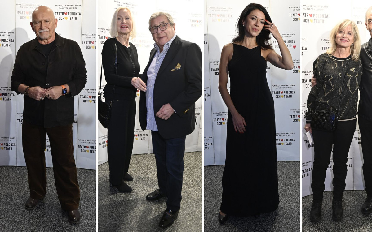 Plejada osobistości na premierze spektaklu “Extasy show”! Janusz i Elżbieta Gajos, Marek Koterski z żoną, Krystyna Janda