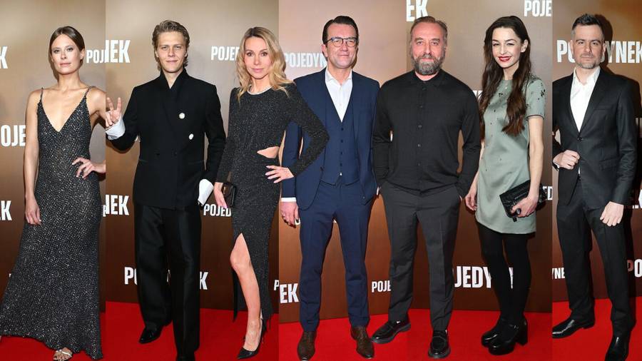 Plejada gwiazd na premierze filmu "Pojedynek", fot. KAPiF