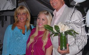 David Hasselhoff z córką i byłą żoną (FOTO)