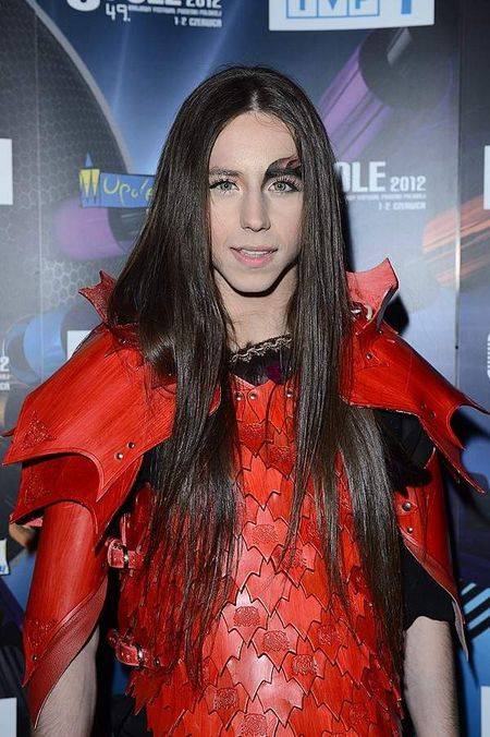 Michał Szpak na Festiwalu Piosenki w Opolu 2012