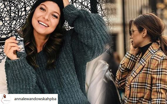 Stylizacja Anny Lewandowskiej na Paris Fashion Week podzieliła fanki (Instagram)