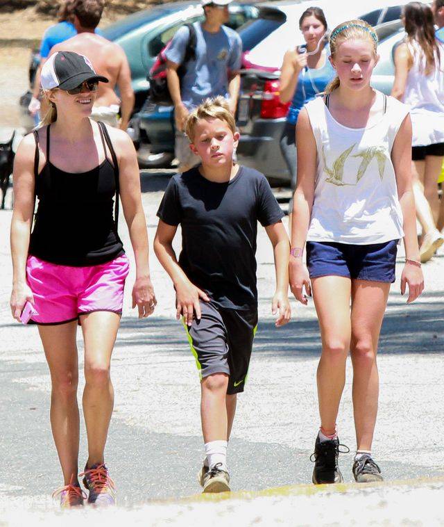 Reese Witherspoon z córką Avą i synem Deaconem na wycieczce