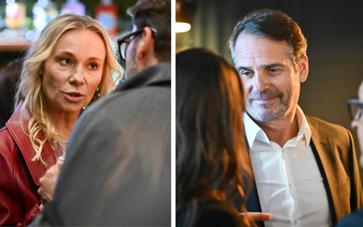 Aktorzy na wieczorze filmowym. Roześmiany Paweł Deląg, Sonia Bohosiewicz…