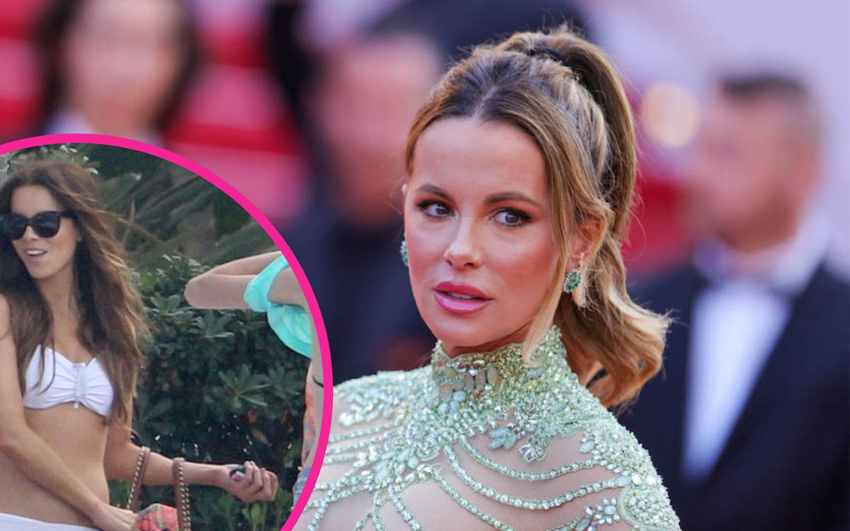 To ciało jest niemożliwe! 50-letnia Kate Beckinsale chwali się figurą w bikini