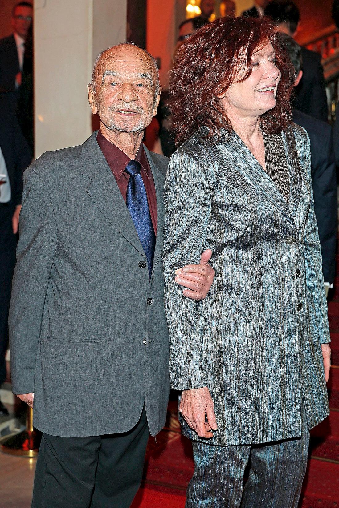 Ryszard Kotys z żoną Kamilą