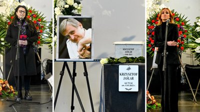 Tłumy gwiazd pożegnały Krzysztofa Jaślara: Katarzyna Zielińska, Patricia Kazadi, Katarzyna Pakosińska…