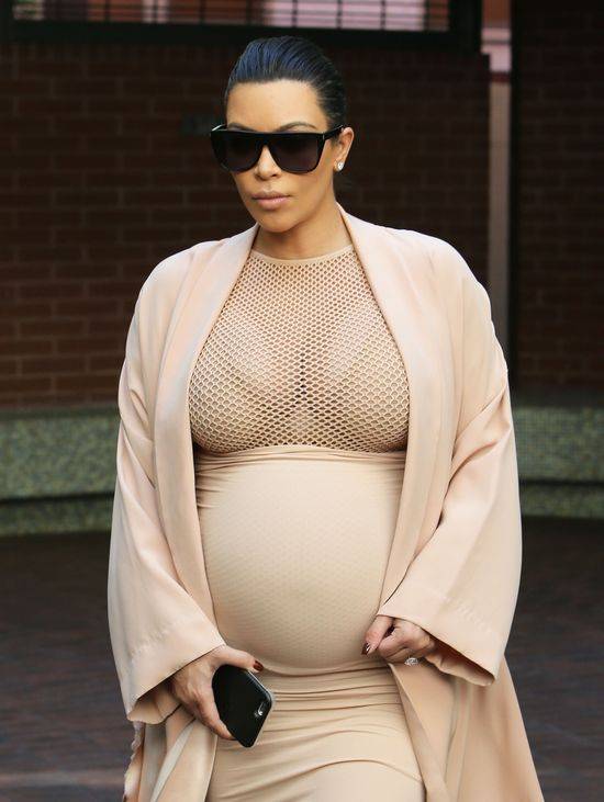 Modowe wpadki Kim Kardashan z drugiej ciąży