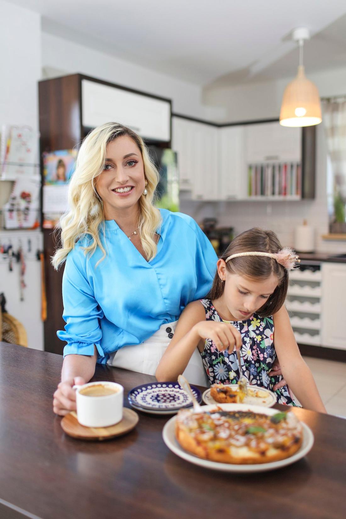 Justyna Żyła pracuje nad książką kucharską