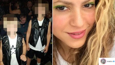 Synowie Shakiry w rockowych stylizacjach. Jacy oni do niej podobni!