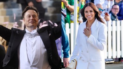 Królewska pisarka “żartuje”, że Meghan Markle porzuci księcia Harry’ego dla Elona Muska