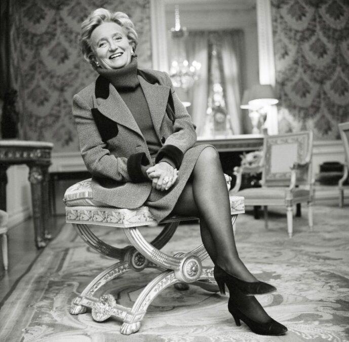 Nie żyje Bernadette Chirac, fot. platforma X