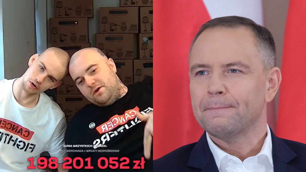 Karol Nawrocki bez zaproszenia na stream Łatwoganga, fot. YouTube.com/KAPiF