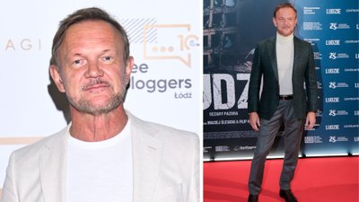 Ups! Cezary Pazura pokazał na Instagramie swoje zdjęcie z 1997 r. Pozuje w MAJTKACH…