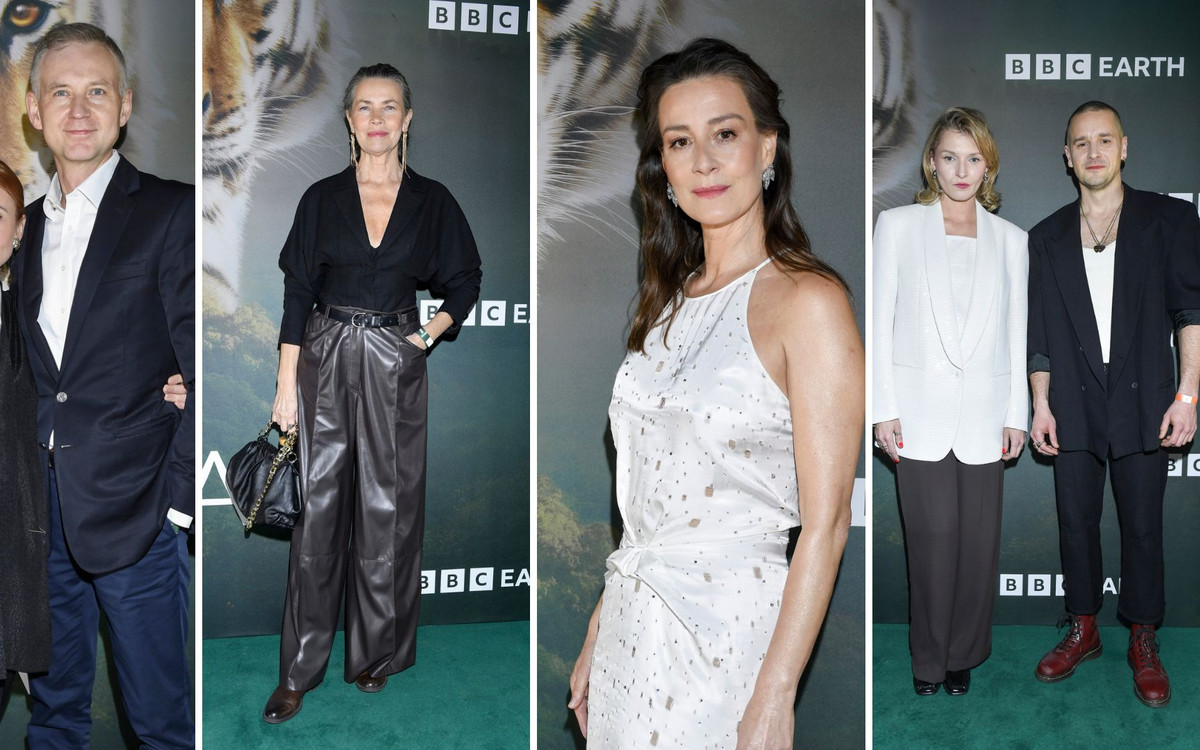 Gwiazdy na salonach. Ostaszewska w nowym wydaniu, Lidia Popiel, Kasia Zielińska z mężem