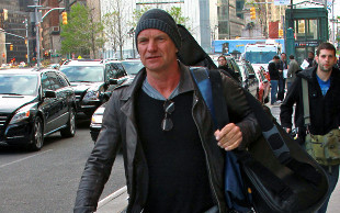 Sting ocierał łzy na komedii, w której gra jego córka