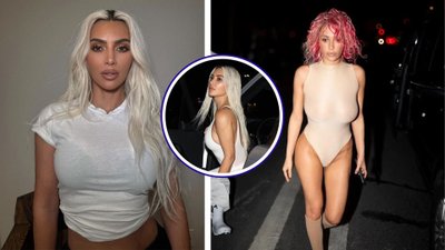 Kim Kardashian upodabnia się do Bianci Censori? Internauci są BEZLITOŚNI
