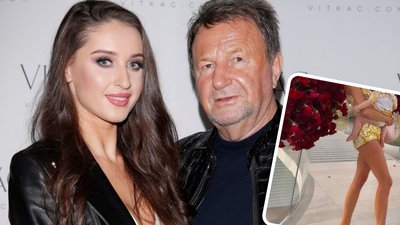 Tuchlińska pozuje z córeczką Aurorą. Walentynki spędzała na bogato! (FOTO)