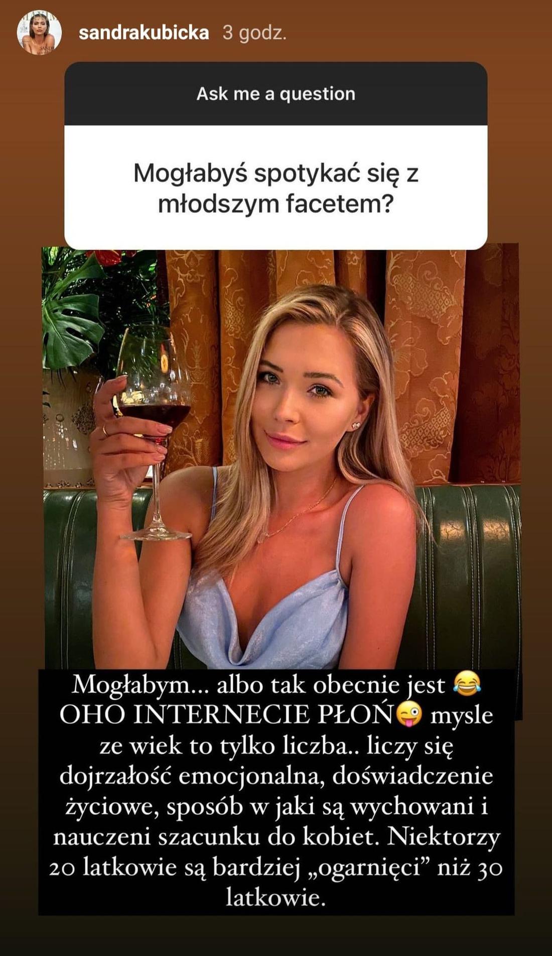 Sandra Kubicka ma chłopaka