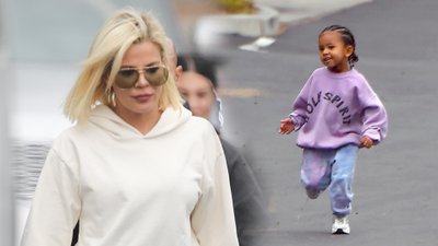 Khloe Kardashian Z ODROSTAMI wygląda coraz gorzej? Tymczasem Kim lansuje modę na TAKIE buty do czarnej sukienki