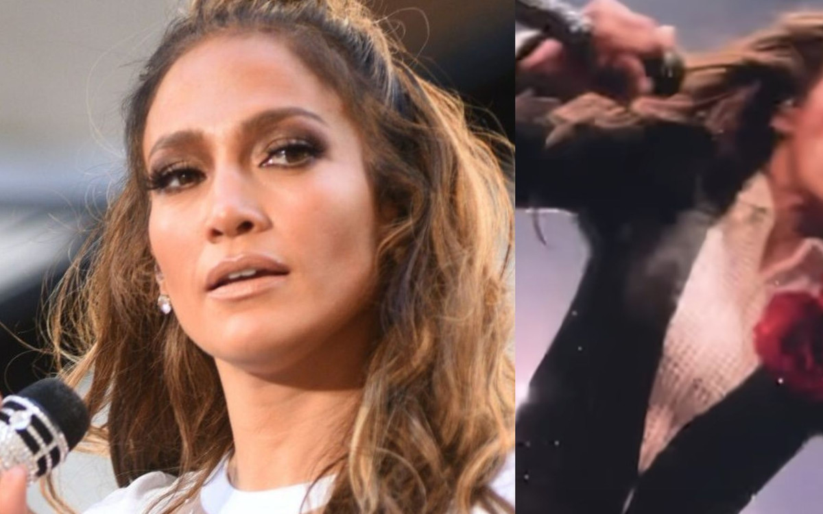 Jennifer Lopez upadła na scenie. Dramat w czasie koncertu gwiazdy