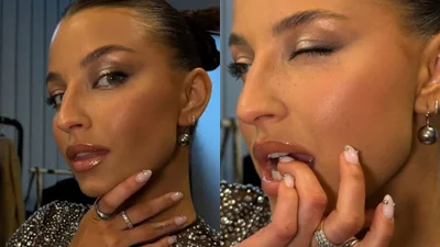 Wieniawa w niesamowitej stylizacji w “Mam Talent”. Tysiące kryształków na ciele i… nic więcej