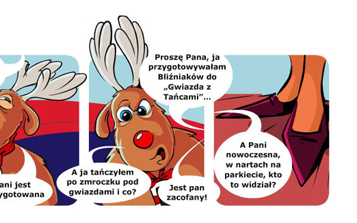 Reniferowe pląsanie