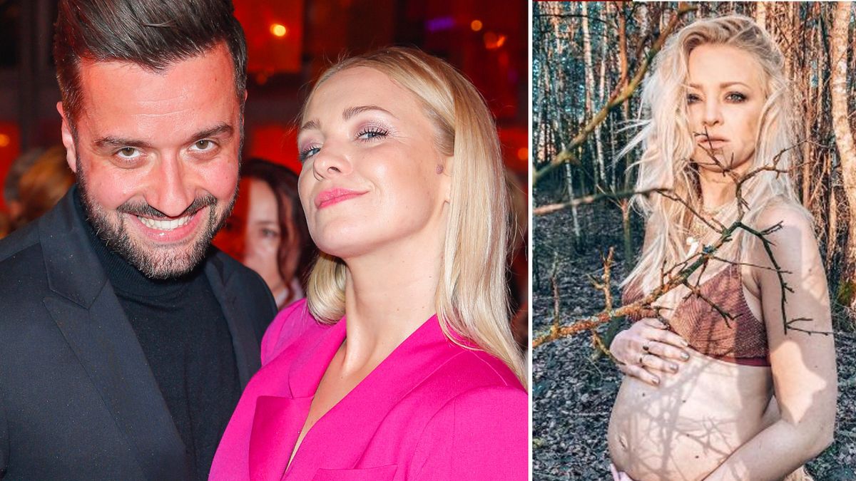 Barbara Kurdej-Szatan pokazuje nagi ciążowy brzuszek