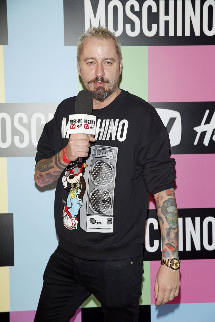 Gwiazdy na pokazie kolekcji Moschino dla HM