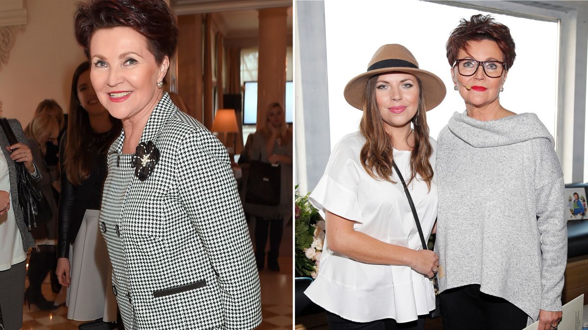 Jolanta Kwaśniewska i Ola Kwaśniewska, fot. AKPA