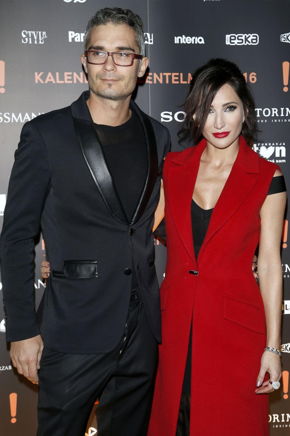 Maciej Myszkowski, Justyna Steczkowska na ściance