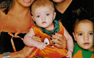 Jordan z (prawie całą) rodziną