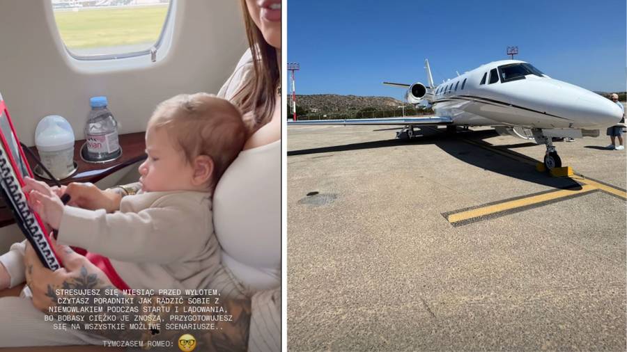 Deynn i Daniel Majewski na pierwszych wakacjach z synkiem! Polecieli prywatnym odrzutowcem