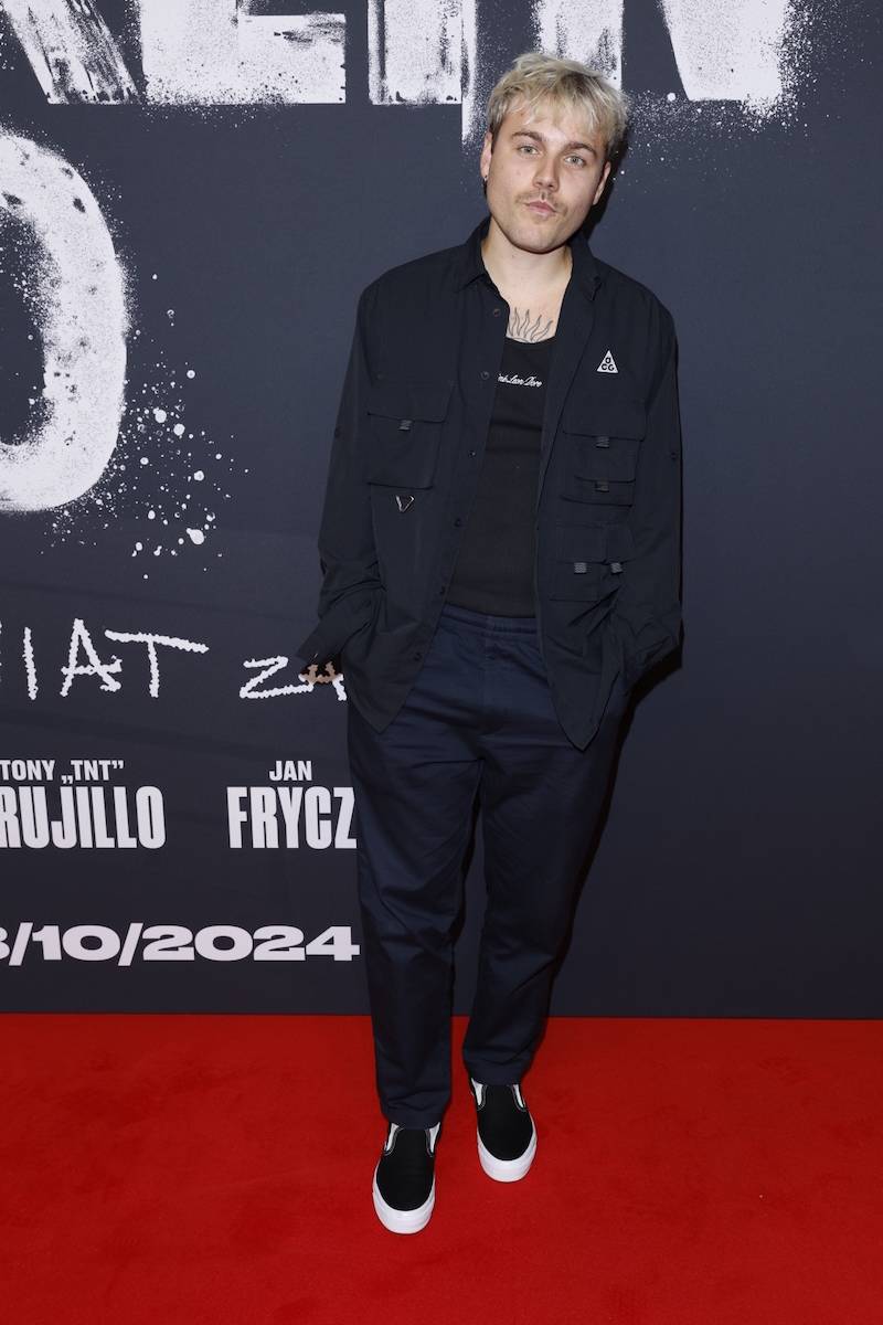 Premiera filmu “Wrooklyn ZOO”. To pierwszy taki moment – Jan Frycz pozuje z córką Olgą na ściance