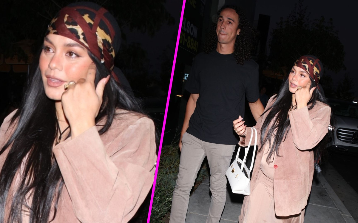 Vanessa Hudgens przyłapana na randce z mężem! Jej duży CIĄŻOWY brzuszek robi furorę w Los Angeles