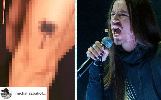 Michał Szpak pokazał tatuaż. Fani: To G*WNO! Obrzezaj napletek!