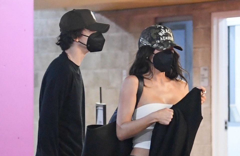 timothee chalamet kylie jenner