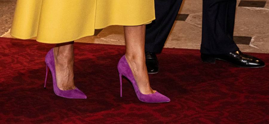 Spotkanie NATO u Królowej Elżbiety II: Agata Duda, Melania Trump i księżna Camilla