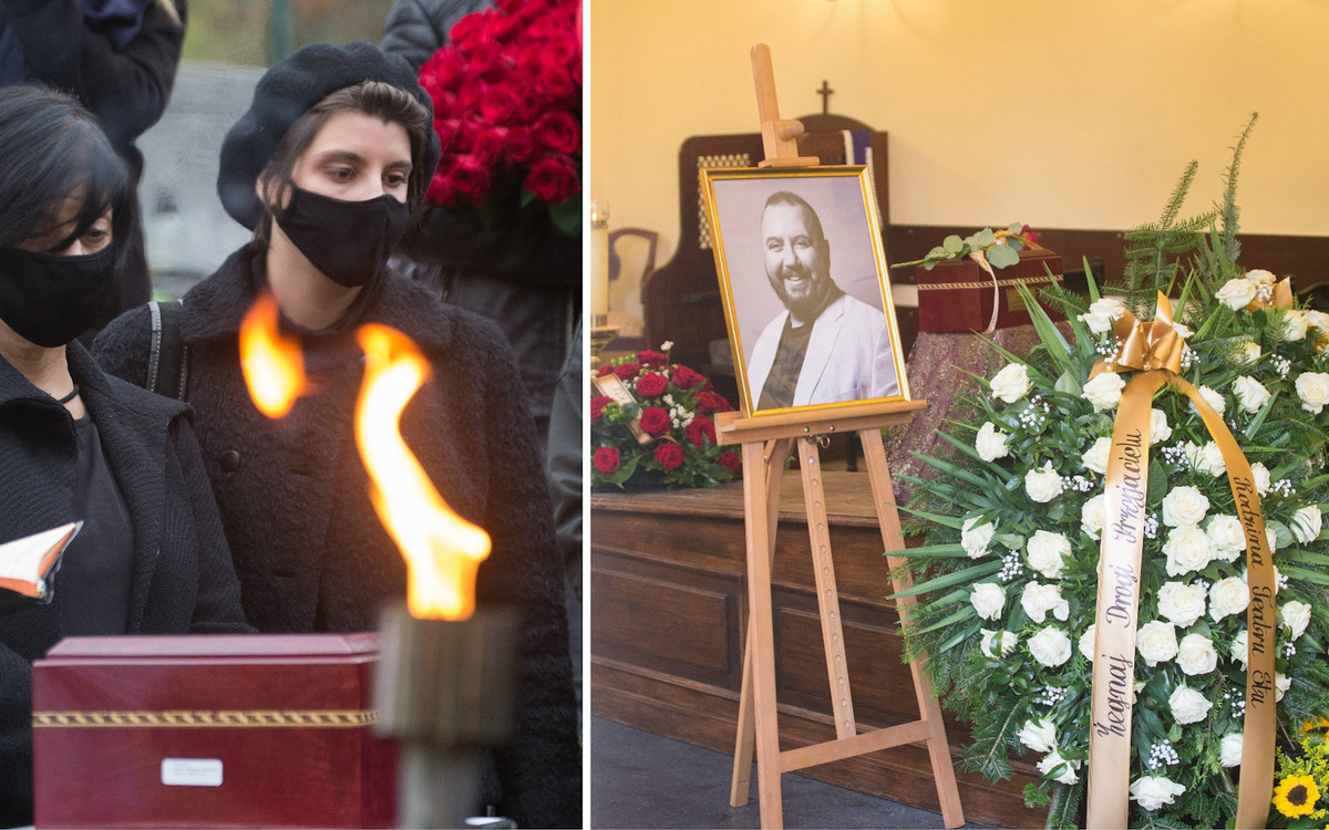 Ostatnia droga Dariusza Gnatowskiego. Na pogrzebie pojawili się najbliżsi