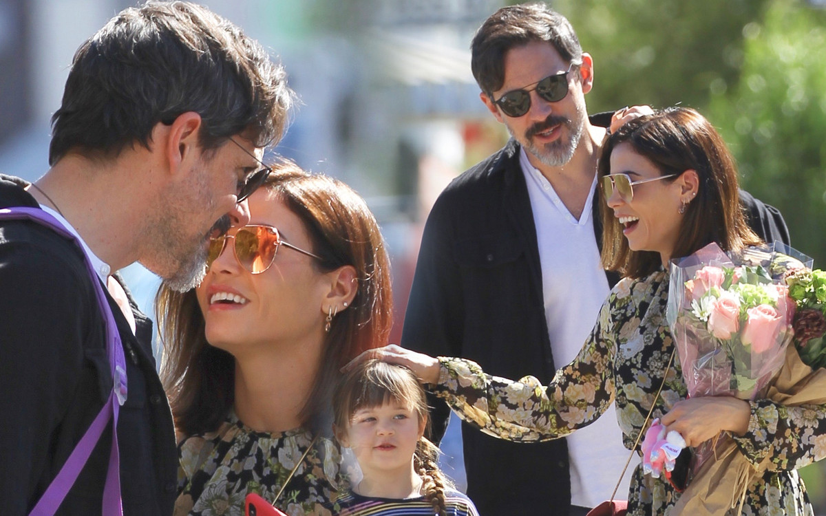 Jenna Dewan z partnerem, Stevem Kazee i córką Everly w drodze na spektakl (ZDJĘCIA)