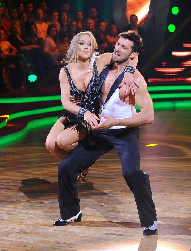 Agnieszka Kaczorowska i Rafał Maślak w jive’ie