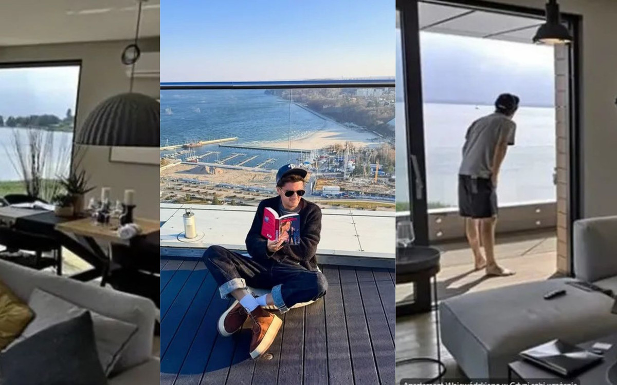 Luksusowy apartament Kuby Wojewódzkiego w Gdyni. Widoki i wnętrza zapierają dech